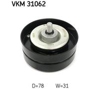 Galoppino/Guidacinghia, Cinghia Poly-V Dx in basso per AUDI VW A8 PHAETON