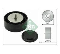 Galoppino/guidacinghia Cinghia Poly V Schaeffler Ina 532 0553 10 per Bmw Mini