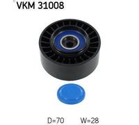 Galoppino/Guidacinghia, Cinghia Poly-V SKF VKM 31008 per A3 (8P1) 2 2003-2008