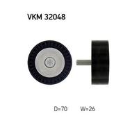 Galoppino/guidacinghia Cinghia Poly V Skf VKM 32048 per Alfa Romeo Fiat Lancia