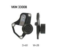 Galoppino/guidacinghia Cinghia Poly V Skf VKM 33008 per Citroën Peugeot Dx