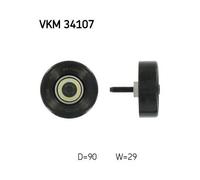 Galoppino/guidacinghia Cinghia Poly V Skf VKM 34107 per Ford Centro Dx Inferiore