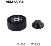 Galoppino/Guidacinghia, Cinghia Poly-V Superiore per HYUNDAI KIA CADENZA EQUUS /