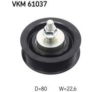 Galoppino/Guidacinghia, Cinghia Poly-V Superiore per TOYOTA YARIS