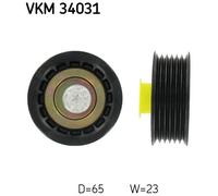Galoppino/Guidacinghia, Cinghia Poly-V Sx in alto per FORD JAGUAR MONDEO TRANSIT