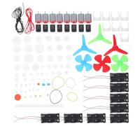 GALPADA 1 Set di Motori a Corrente Continua: Mini Kit di Esperimenti di Fisica con Motori Elettrici per Hobby, Set di Gioco per L'educazione Scientifica per Attività in Classe O per Feste