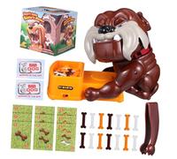 GALPADA 1 Set Giocattoli Viziosi Per Cani Cuccioli Aggressivo Divertente Gioco Del Morso Cane Giocattolo Del Gioco Del Morso Giocattolo Mordace Per Cani Da Compagnia Plastica Marrone