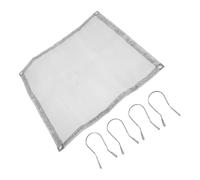 GALPADA 1 Set Stufa in legno pieghevole esterno utensile da campeggio rastrelliere per barbecue campeggio nel pozzo del sostituzione griglia stufa acciaio inossidabile 304 Argento