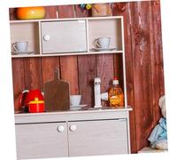 GALPADA 10 mini tagliere minuscolo tritare accessori per della casa delle bambole piccolo tagliere Accessorio per cucina delle bambole Di legno Marrone chiaro