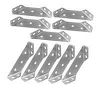 GALPADA 10 pezzi Angolare Acciaio Inossidabile da Pz Bracci per Staffe per e Armadi Resistente Corrosione e Facile da Installare per Fissaggi