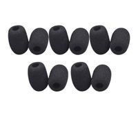 GALPADA 10 Pezzi Coprimicrofono Schiuma Cuffia a Bavero Schermo Antivento Microfono Mini Formato, Compatibile Per Didattica Conferenze e Uso Vocale, Facile Da Installare e Trasportare