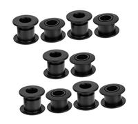 GALPADA 10 pezzi Cuscinetti per Calcio Balilla Tavolo Accessori Resistenti in Plastica per Parti Ricambio Installazione Comoda e Durevole Boccole Piccole per Biliardino