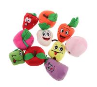 GALPADA 10 pezzi Marionette da Dito Frutta Morbide per Giocattoli Educativi Interattivi per Racconti e Attività di Apprendimento