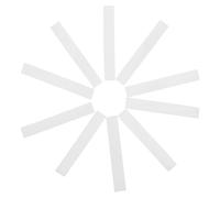 GALPADA 10 Pezzi Materiale per Intarsi Chitarra Piatto in Madreperla Bianca Spessore per Decorazione Tastiera di Chitarra Basso Banjo e Mandolino