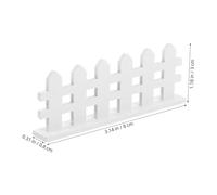 GALPADA 10 pezzi Mini Staccionata in Legno Naturale per Micro Paesaggio e Decorazione Recinzione Miniatura Sicura e Durevole Adatta per Case delle e Bordure Esterno