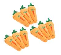 GALPADA 10 pezzi Spilla Simpatica a Carota Morbida Spilla da Donna Decorazione Colorata per Abbigliamento Accessorio Cartoon per Ragazze