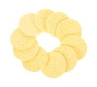 GALPADA 10 pezzi Spugnette Struccanti Naturali in Cellulosa Tamponi Compatti per Esfoliazione Profonda Rimozione e Pulizia Quotidiana Morbide e Facili Trasportare