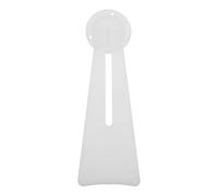 GALPADA 10 Pezzi Supporto Retro Portafoto Trapezoidale in Plastica Bianco Superficie Liscia e Supporto Stabile per Esposizione Cornici e Album Fotografici in Vari Scenari