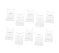 GALPADA 10 Pezzi Supporto Trasparente per Telefono in Display Stabile per Ufficio e Casa Organizer Scrivania per Smartphone e Accessori