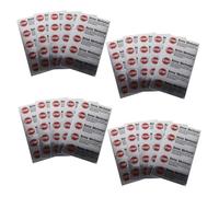 GALPADA 100 Pezzi Adesivo Semplice senza Lettere Pubblicità e Cassetta per Autoadesivo Protezione e Installazione per Esterno e Domestico