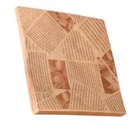 GALPADA 100 pezzi Carta Oleata Alimentare per Hamburger Sandwich e Patatine Fogli Antigrasso Resistenti per Forno e Friggitrice ad Aria Carta da Imballaggio Alimentare Uso Professionale e