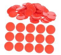 GALPADA 100 pezzi Chip Colorati per Apprendimento Gettoni Circolari per Giochi Educativi e Contabilità per e Scuole