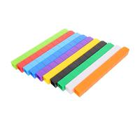 GALPADA 100 Pezzi cubo di calcolo matematico Costruzioni costruire giocattoli cubi per l'apprendimento della matematica Contatori di matematica blocchi di collegamento plastica