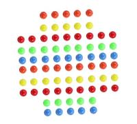 GALPADA 100 pezzi Palline Colorate in Plastica per Imparare Matematica e Probabilità Kit Educativo Solido per Ragazzi con Scatola Portatile per Scuola Elementare