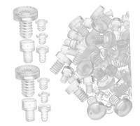 GALPADA 100 Pezzi Paracolpi Trasparenti per Mobili Tamponi Ammortizzatori per Sportelli di Cucina Cuscinetti Protettivi Antiscontro e Antirumore per Piedini di Mobili Stabilizzatori per