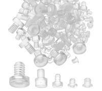 GALPADA 100 Pezzi Protettori Trasparenti per Piedini Mobili Anticollisione Tampone Ammortizzatore per Bordi Armadi e Sedie Cuscinetti per Pavimenti e Mobili Casa