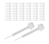 GALPADA 100 Pezzi Spazzole di Ricambio per Smalto in Gel Pennelli per Nail Art Dettagliata Usa e Getta Mini Spazzole per Unghie per Manicure Professionale e Uso Salone