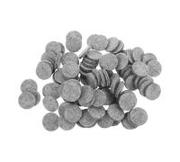 GALPADA 100 Pz Panni Assorbenti in Cotone Fibra per Diffusore di Oli Essenziali, Rotondi Facili da Usare per Ciondoli Profumati da 30mm