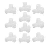 GALPADA 10pezzi Connettori Angolari in Plastica Kit Modulare Vie per Armadi Scarpiere Connettori per Mobili Elementi di Fissaggio per Pannelli di Mobili Giunto per Montanti per Mensole