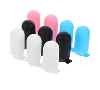 GALPADA 10pezzi Copribottiglie in Silicone da Viaggio Maniche Elastiche Impermeabili per Bottiglie da Toeletta Accessori Essenziali da Viaggio per Aerei e Navi da Crociera