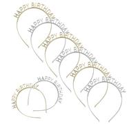 GALPADA 10pezzi Fascia Per Compleanno Cerchietto Per Feste Cerchietto Decorativo Per Per Buon Compleanno Fascia Per Adulti Design Tema