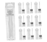 GALPADA 10pezzi Tubetti Trasparenti Per Lucidalabbra Da Contenitori Vuoti Ricaricabili Per Rossetto Fiale Trasparenti Per Da Te Per Viaggio e Quotidiano