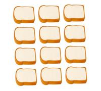 GALPADA 12 pezzi Gomme da Cancellare a Forma di Pane Gommine Scolastiche Portatili Cartoon Gomme Cancellini Piccole e Leggere per Studenti Creativo per Scuola e Studio