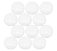 GALPADA 12 Pezzi Paralume LED in Plastica PC Bianco a Forma di Emisfero, Diffusore Luce Uniforme e Alta Durata, Copertura per Lampadine LED per Camere da Letto e Spazi Abitativi