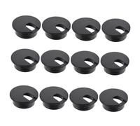 GALPADA 12 pezzi Passacavi per Scrivania Copertura Foro per e Fili Organizzatore per Facile Installare con Rimovibile