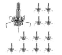 GALPADA 12 Pezzi Punte Judo in Acciaio Inossidabile Filettate per Piccola Caccia e Pratica Tiro con Arco Accessori per Arco Outdoor Leggeri e Facili da Installare 12pcs