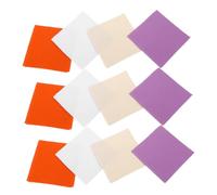 GALPADA 12pezzi Tessuto Cotone da Ricamo Quadrati per Cucito Fai da Te Ricami e Lavori Creativi Tessuto Pieghevole per Progetti Scrapbooking