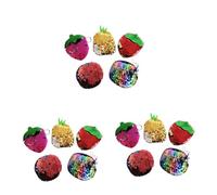 GALPADA 15 Pz portamonete da donna lux sacchetti bag gabs portafogli portamonete piccolo borsa di paillettes di frutta borsa cambio moda bambina grazioso portamonete