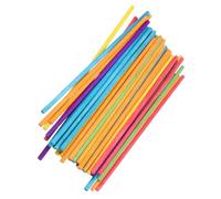 GALPADA 150 Pezzi Bacchette Ritmiche in Legno Colorate 20x0,5 Cm Per Bambini e Adulti, Strumenti Musicali a Percussione Sicuri Bordi Arrotondati Per L’apprendimento Ritmico in Classe