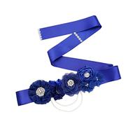 GALPADA 1pezzi Cintura Decorativa Piccoli Cristalli Motivi Forma Di Fiore e Perle Cintura Da Sposa Per Feste e Abiti Eleganti Lavorazione Raffinata e Stile Chic Che Aggiunge Un Tocco Di