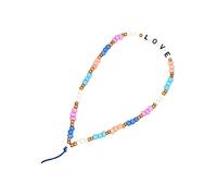 GALPADA 1pezzi Laccetto Per Telefono in Vetro Di Cinturino Per Appendere Telefono Pratico e Resistente Perline Colorate Adatto Gadget Elettronici e Altri Oggetti