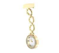 GALPADA 1pezzi Orologio Da Tasca Chic Per e Medici Con Diamante Rotante Orologio Da Appendere Accessorio Elegante Per Professionisti Della Salute