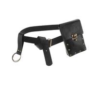 GALPADA 1set Medievale Steampunk Pouch Per Cosplay Accessorio Per Festival e Realizzata Pu Design e Resistente