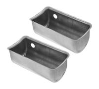 GALPADA 2 Custodie Protezione Condensatori per Compressore D'aria in Acciaio Foro, Involucro Isolante e Schermante Silenzioso, Accessori Compatibili per Compressori Aria Multifunzione