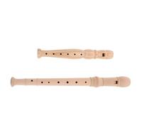 GALPADA 2 Flauto Soprano in Legno Tedesco per Principianti e Adulti Strumento Musicale Portatile e Facile da Usare Accordatura Professionale e Design Leggero per Studio e Pratica