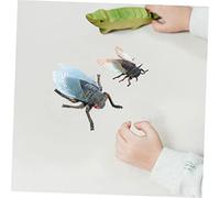 GALPADA 2 Mini Modelli Cicala Plastica Decorazione per Giochi Educativi e Progetti Creativi Giocattoli Simulazione per Insegnamento